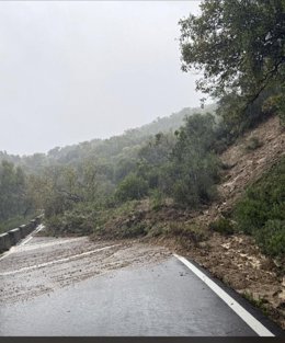 Carretera Jimena-Puerto Galis.