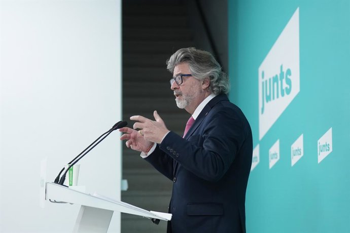 El vicepresident de Junts i diputat al Parlament, Toni Castellà