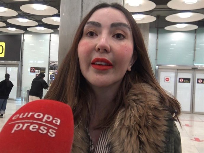 Patricia Donoso llega a España tras la polémica con José Ortega Cano
