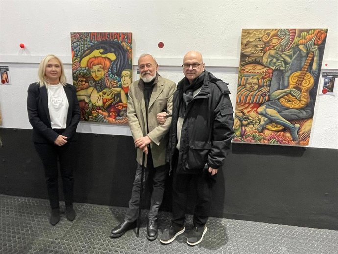 Inauguración de la muestra 'Pena, penita, pena' de Tomás Fernández.