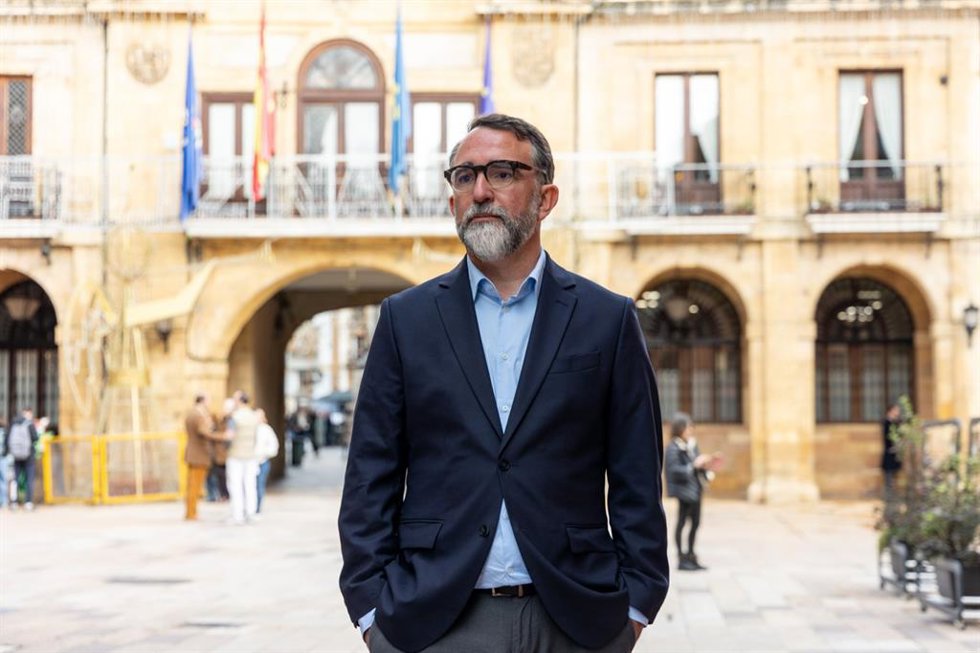 Archivo - El concejal del PSOE en el Ayuntamiento de Oviedo, Juan Álvarez Areces.
