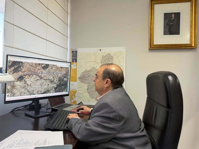 El director general de Carreteras, Francisco Carrillo, revisa las carreteras regionales a través del ISI Roads Región de Murcia