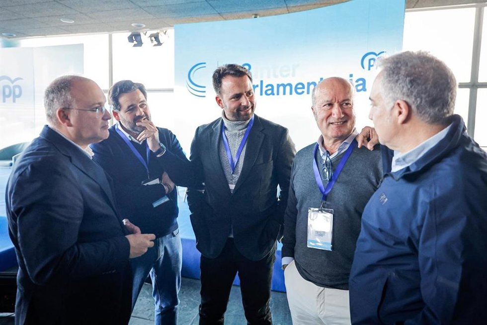 Reunión de la 28 Interparlamentaria del PP en Coruña.