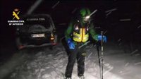 Rescatado un senderista de Catarroja (Valencia) con síntomas de agotamiento e hipotermia en el Pirineo oscense