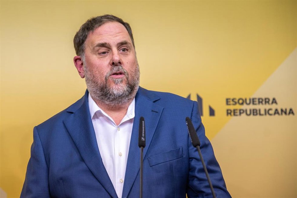 Archivo - El presidente de ERC, Oriol Junqueras