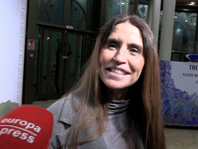 Susana Saborido en la presentación de la nueva colección de Rocío Peralta