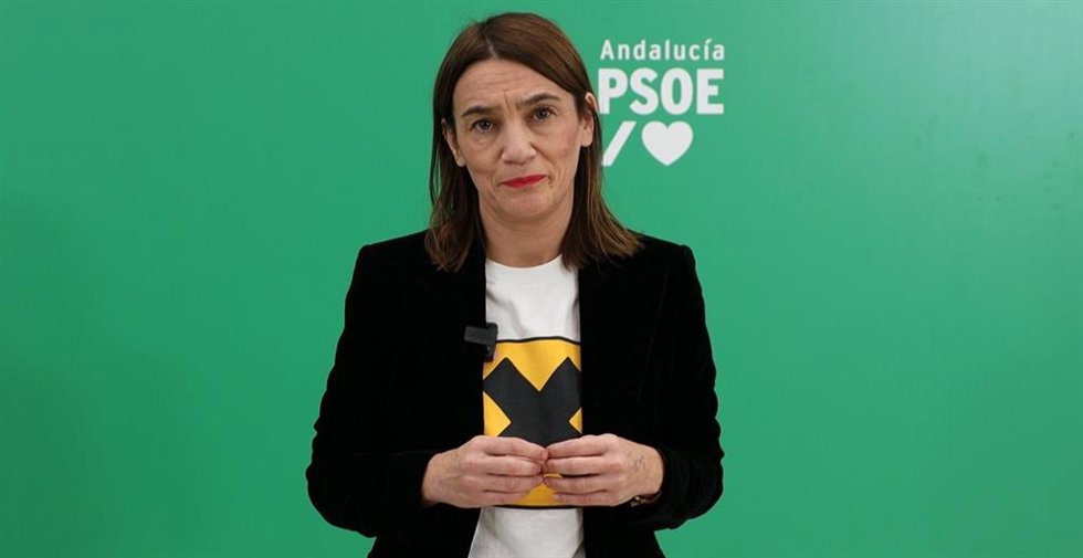 La secretaria de Igualdad del PSOE-A, Olga Manzano.