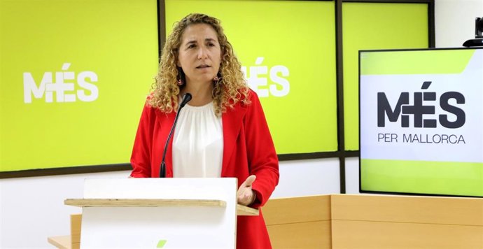 La portavoz de MÉS per Mallorca en el Consell, Catalina Inés Perelló.