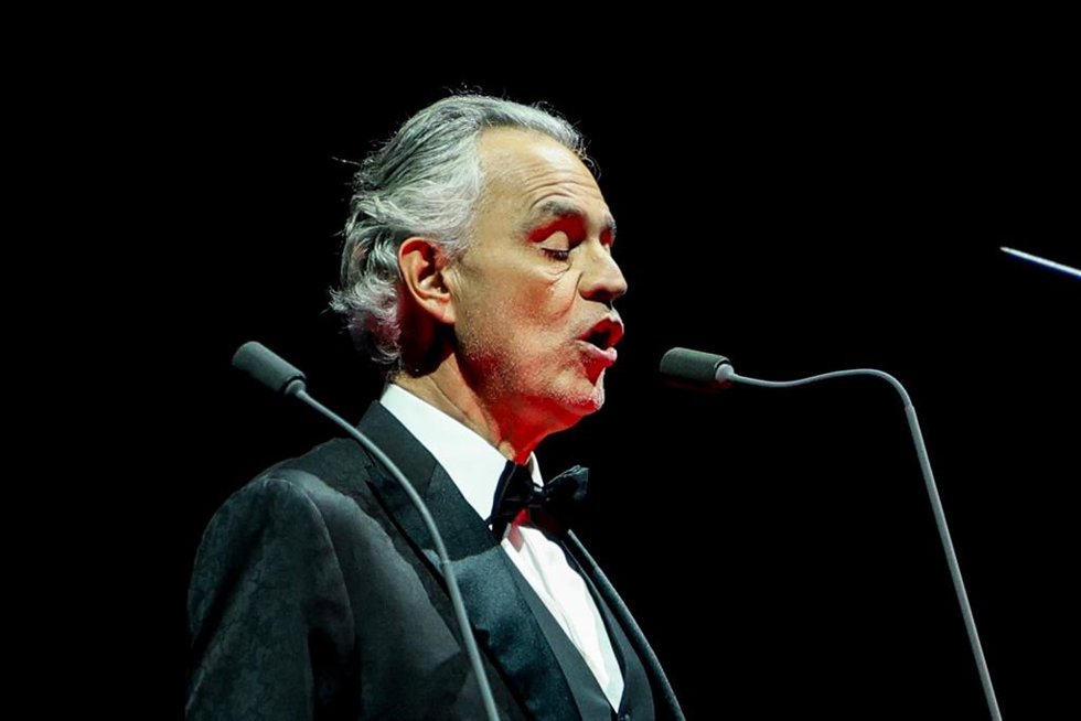 Archivo - El cantante Andrea Bocelli