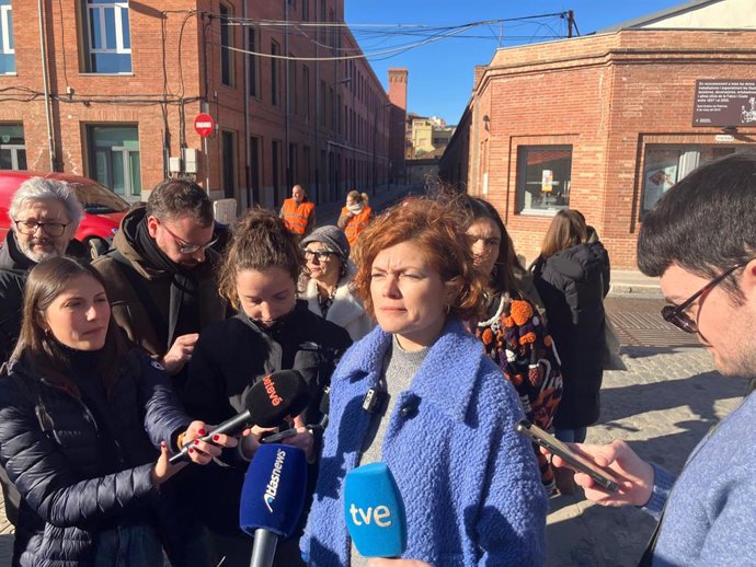 La líder d'ERC en l'Ajuntament de Barcelona i secretària general del partit, Elisenda Alamany