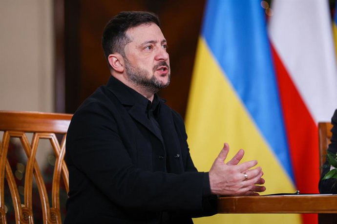 19 de dezembro de 2025, Varsóvia, Varsóvia, Polônia: Varsóvia, 19/12/2025. Reunião do primeiro-ministro Donald Tusk com o presidente da Ucrânia, Volodymyr Zelensky.