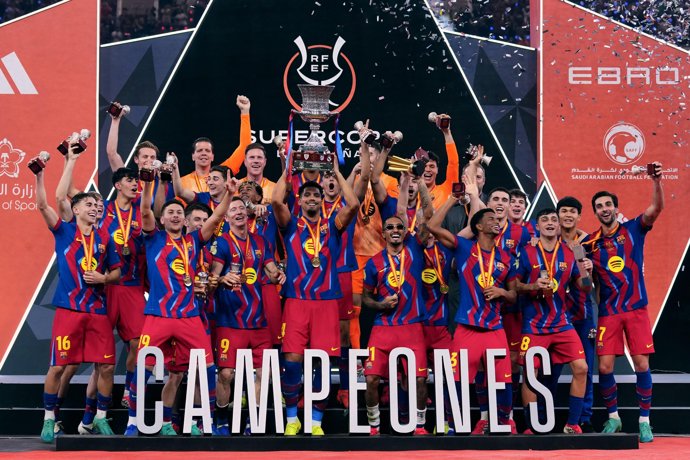 FC Barcelona, campeón de la Supercopa de España