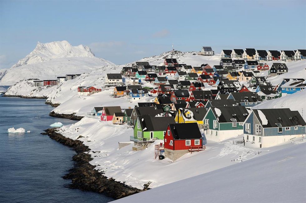 Imagen de Nuuk, en Groenlandia