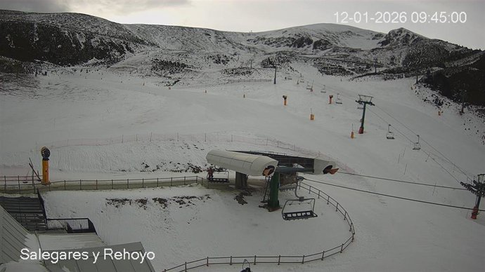 Valdezcaray abre este lunes con 4 pistas y 3,32 kilómetros esquiables