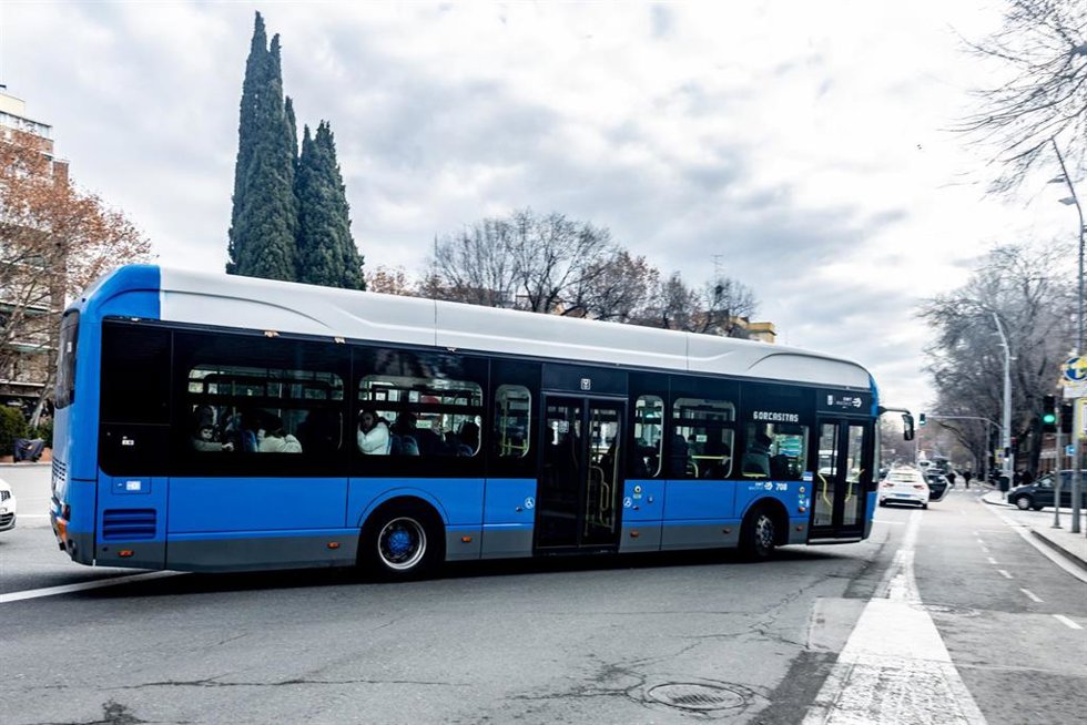 Imagen de archivo de un autobús urbano