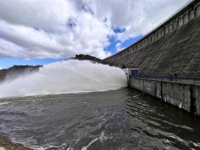 Uno de los embalses de la cuenca del Duero.