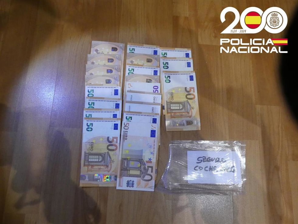 Dinero incautado