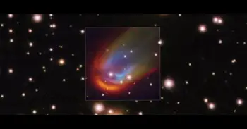 Detectada una onda de choque alrededor de una estrella muerta