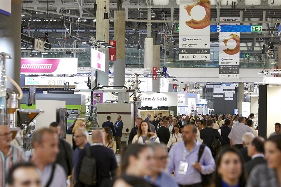 Archivo - La edición de Equiplast y Expoquimia de 2023.
