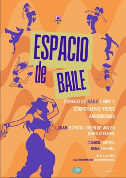 El área de Juventud impulsa un espacio de baile este jueves