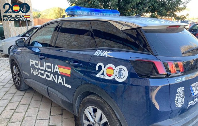 Archivo - Coche de la Policía Nacional