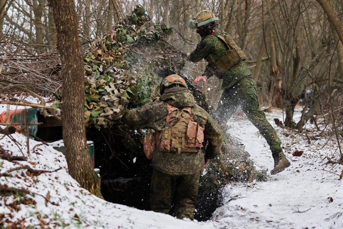Militares del Ejército de Rusia en la provincia ucraniana de Jersón, parcialmente ocupada en el marco de la invasión lanzada en febrero de 2022 (archivo)