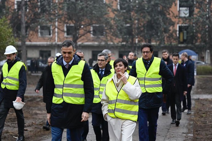 El president del Govern central, Pedro Sánchez, a Campamento (Madrid)