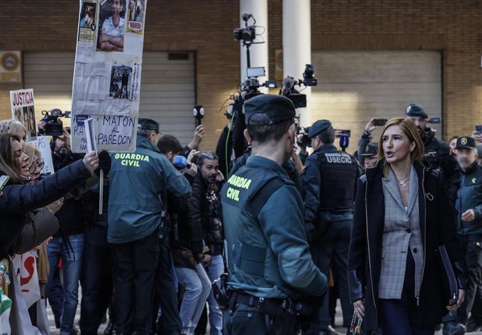 Pradas llega a los juzgados de Catarroja para hacer un careo con Cuenca