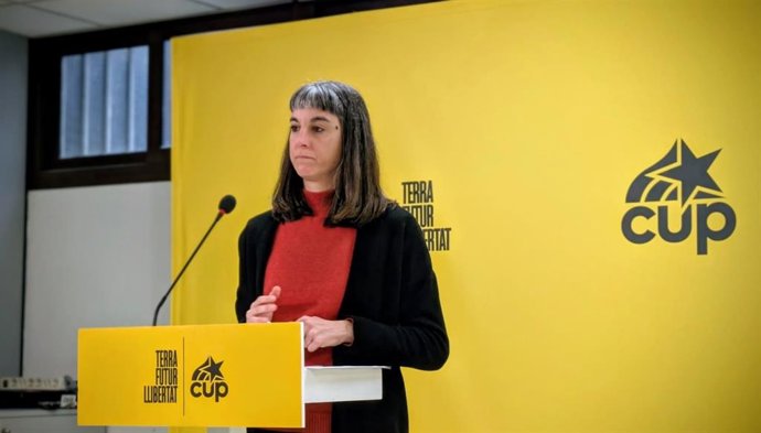 La portavoz de la CUP, Su Moreno