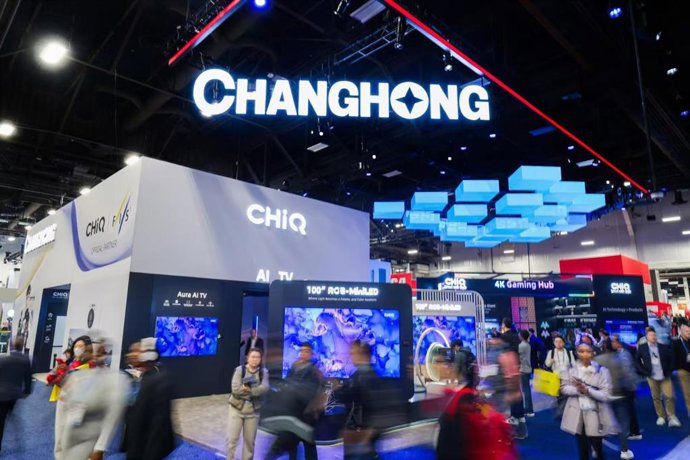 Changhong presenta soluciones IA para el hogar en CES 2026