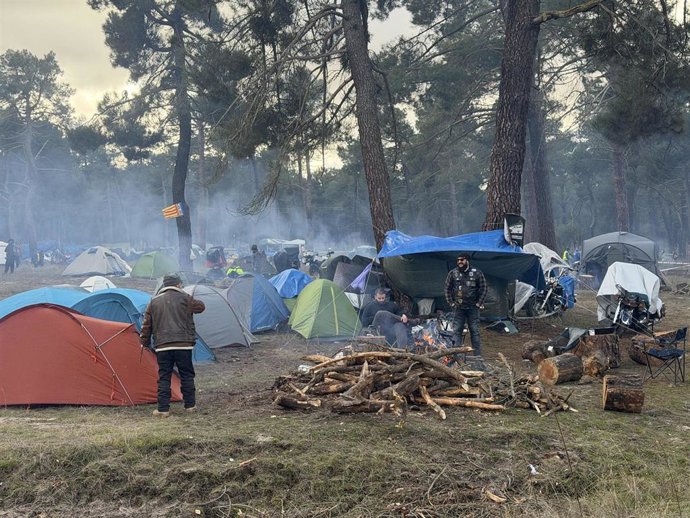 Asistentes a la concentración motera 'La Leyenda Continúa' 2026.