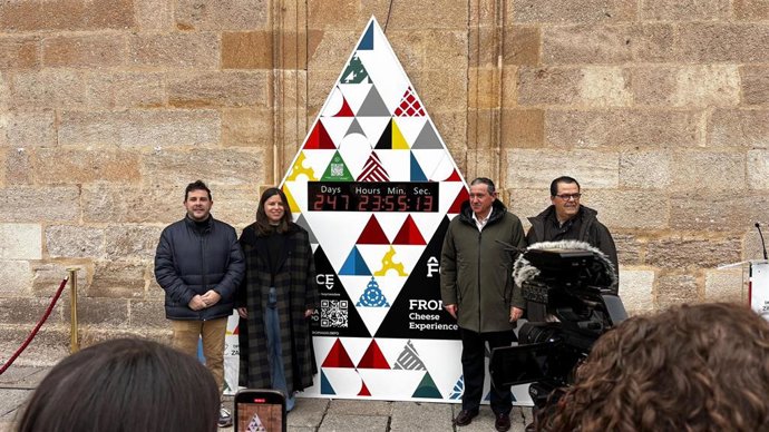 Víctor López de la Parte (i), Sara Fregeneda, Javier Faúndez y Fernando Fregeneda.