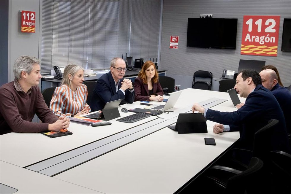 Reunión de trabajo entre miembros de la Dirección General de Interior, el ITA y la CARTV.