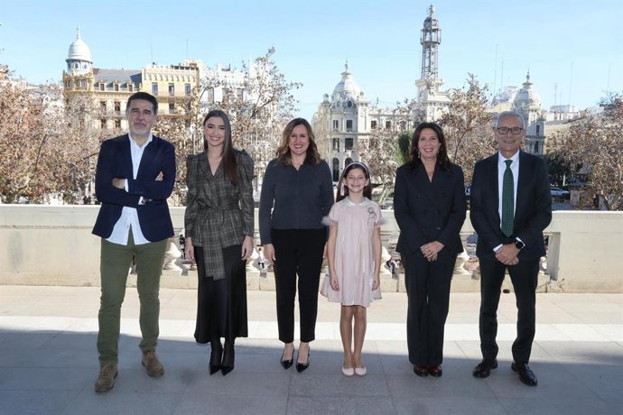Mantenedores de las Falleras Mayores de València: Boro Peió y Cuchita Lluch