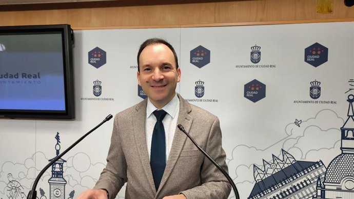 El portavoz del Ayuntamiento de Ciudad Real, Guillermo Arroyo.