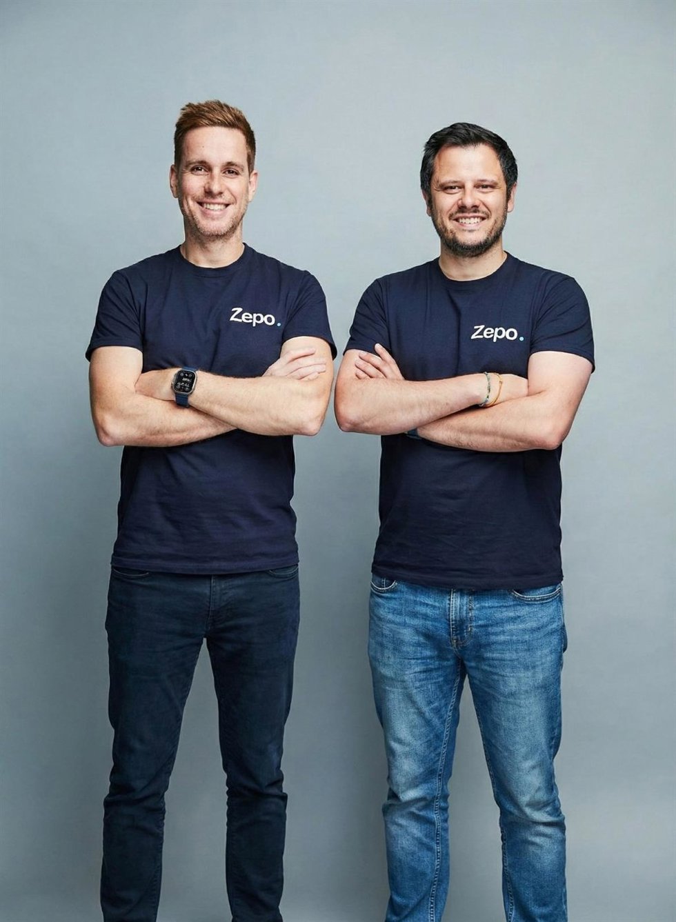 Los cofundadores de Zepo Intelligence, Antonio Muñoz (CEO) y Enrique Holgado (CPTO).