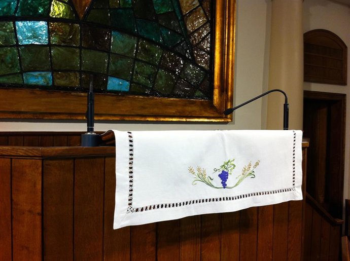 Archivo - Imagen del interior de una iglesia protestante.