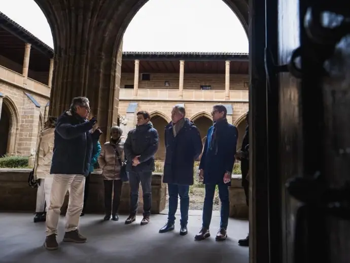 Visita del presidente del Gobierno de La Rioja