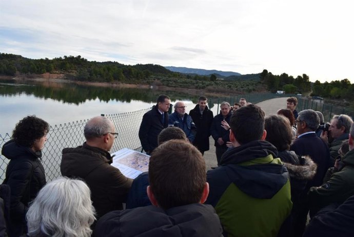 Archivo - Momento de la visita.