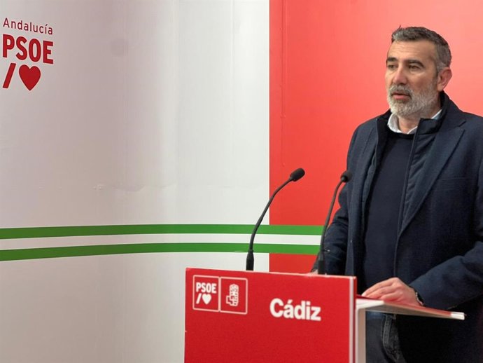 Javier Pizarro en rueda de prensa.