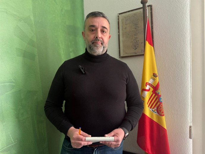 El portavoz de Vox en la Diputación de Córdoba, Rafael Saco.