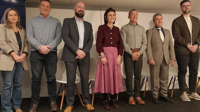 Acto de reconocimiento a los siete proyectos impulsados por ASOCOLVAS (Asociación de Colombianas y Colombianos en Euskadi) con financiación del Gobierno Vasco