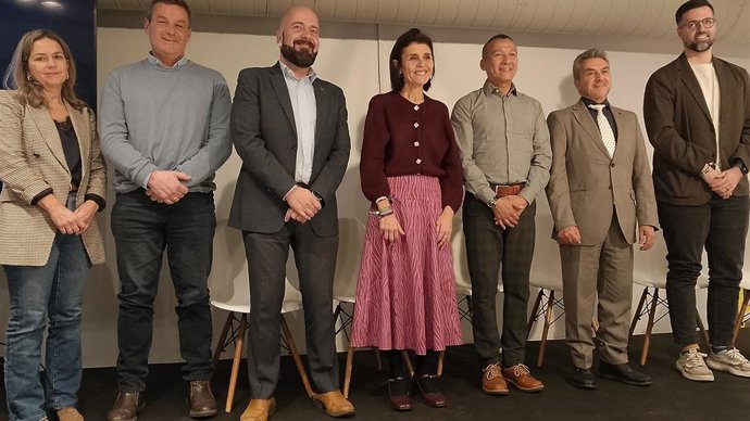 Acto de reconocimiento a los siete proyectos impulsados por ASOCOLVAS (Asociación de Colombianas y Colombianos en Euskadi) con financiación del Gobierno Vasco