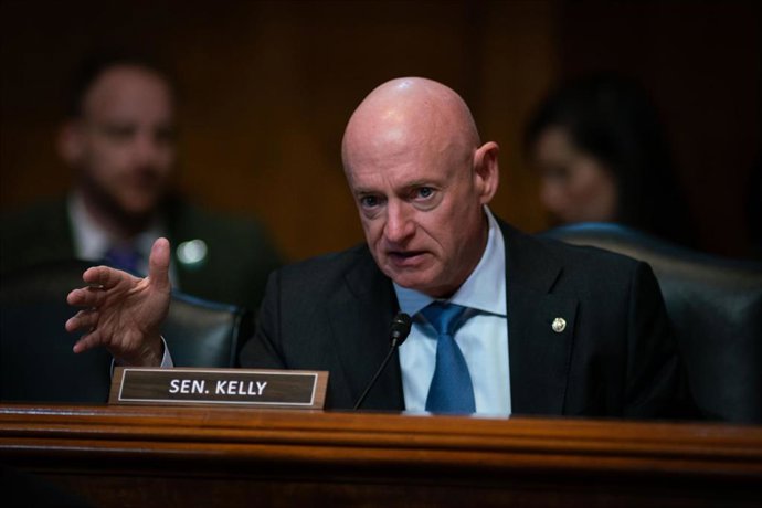 Archivo - El senador Mark Kelly