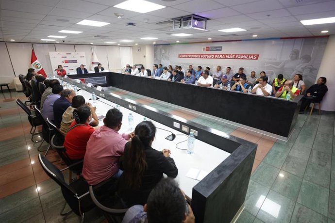 Ministerio de Vivienda, Construcción y Saneamiento (MVCS) instaló la Mesa Técnica de Trabajo multisectorial para destrabar proyectos de agua potable y saneamiento en Lima y el Callao,.