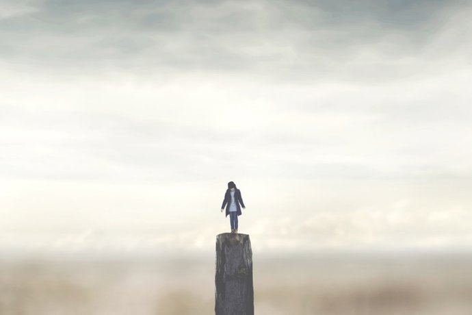 Archivo - Mujer abandonada, delirio