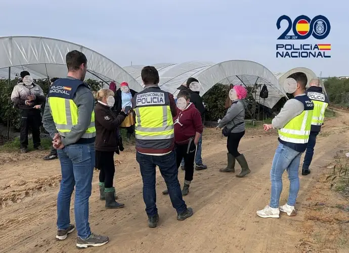Detenido en Huelva por explotación laboral