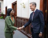 Foto: Venezuela.- Delcy Rodríguez recibe a embajadores de varios países europeos, incluida España, para avanzar en "una agenda nueva"