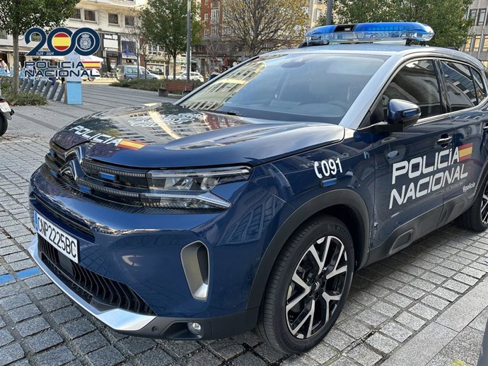 Veículo da Polícia Nacional