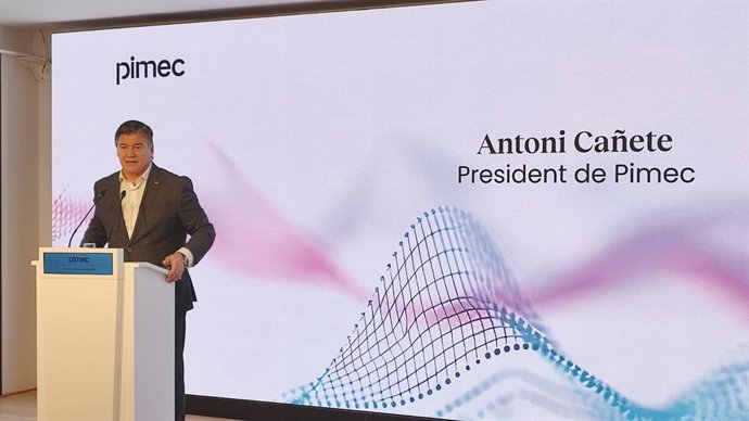 El presidente de Pimec, Antoni Cañete